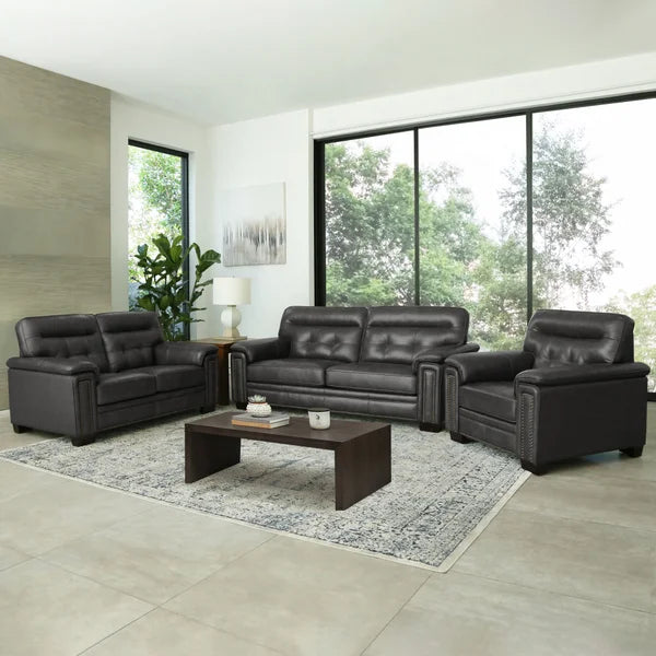 Harrison Leather Full Collection, Gray