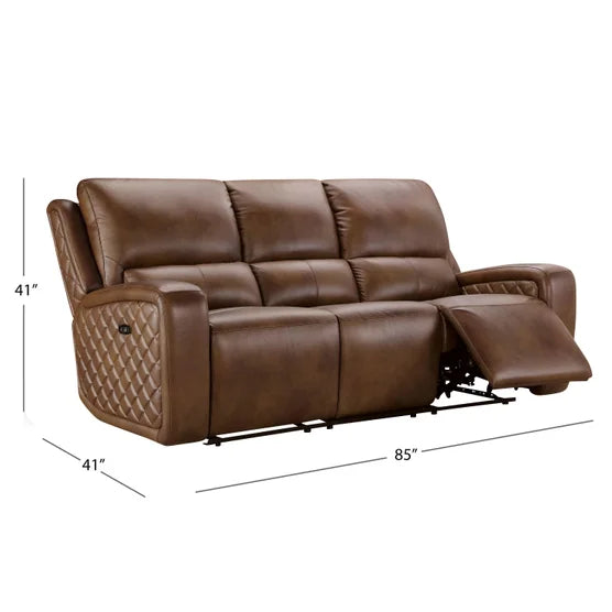 Dominick Leather Power Reclining Sofa