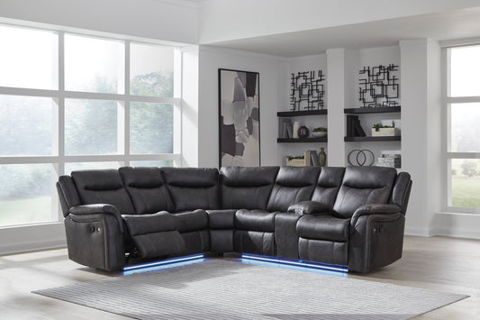 Sultan Meadow 2-Piece Reclining Sectional