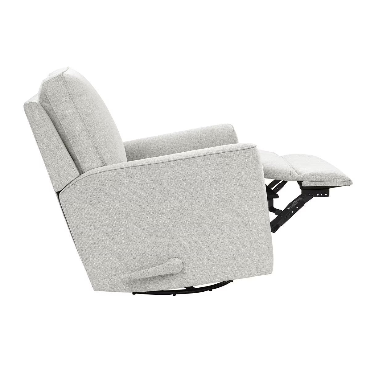 Sillón reclinable giratorio de tela Paxley de True Innovations