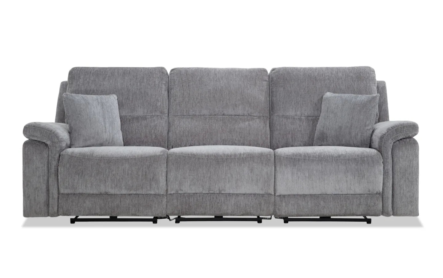 Renegade Gray Power Reclining Sofa & Loveseat Set