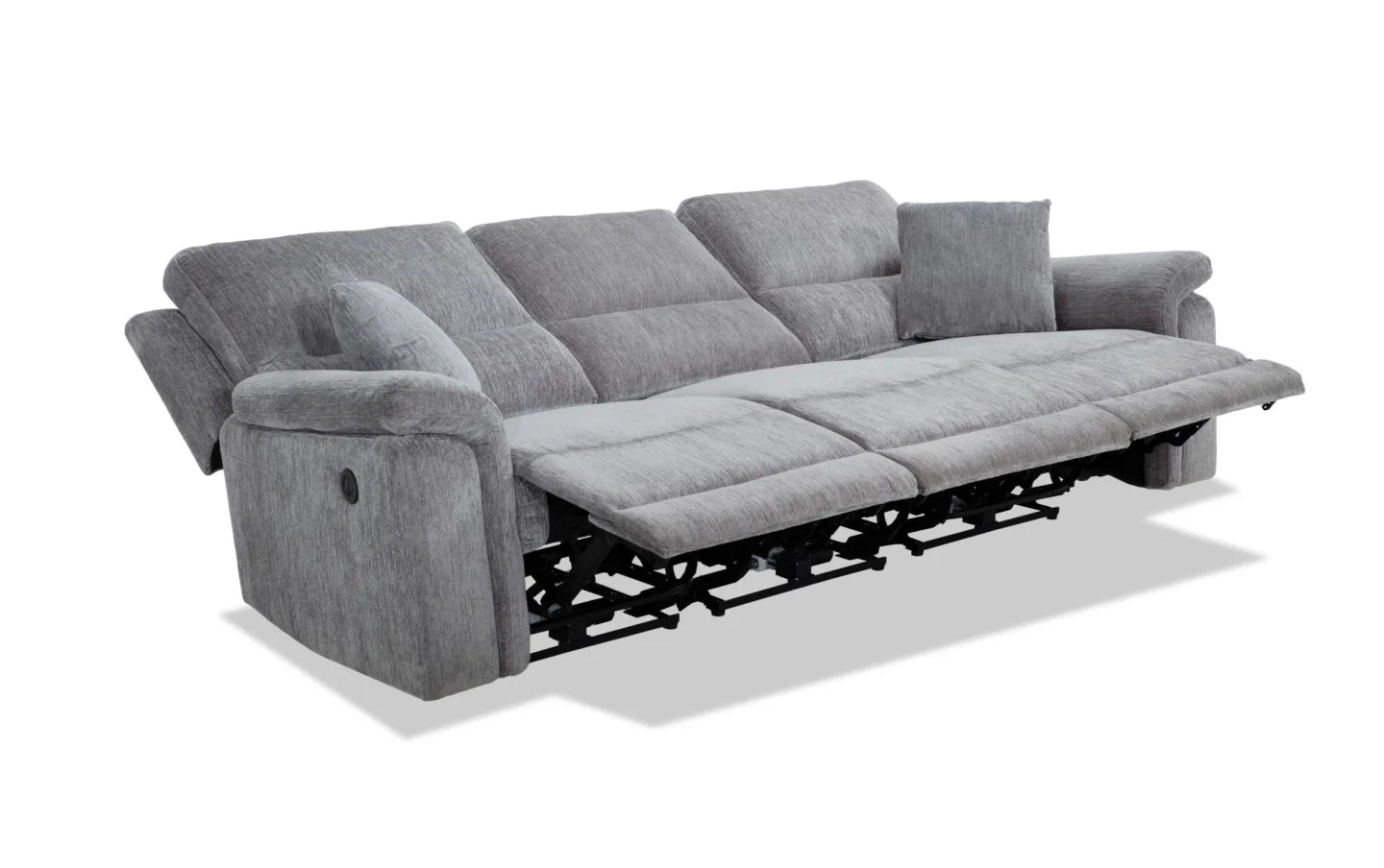 Renegade Gray Power Reclining Sofa & Loveseat Set