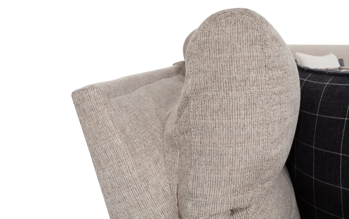 Modern Farmhouse Beige Power Reclining Sectional with Power Headrest