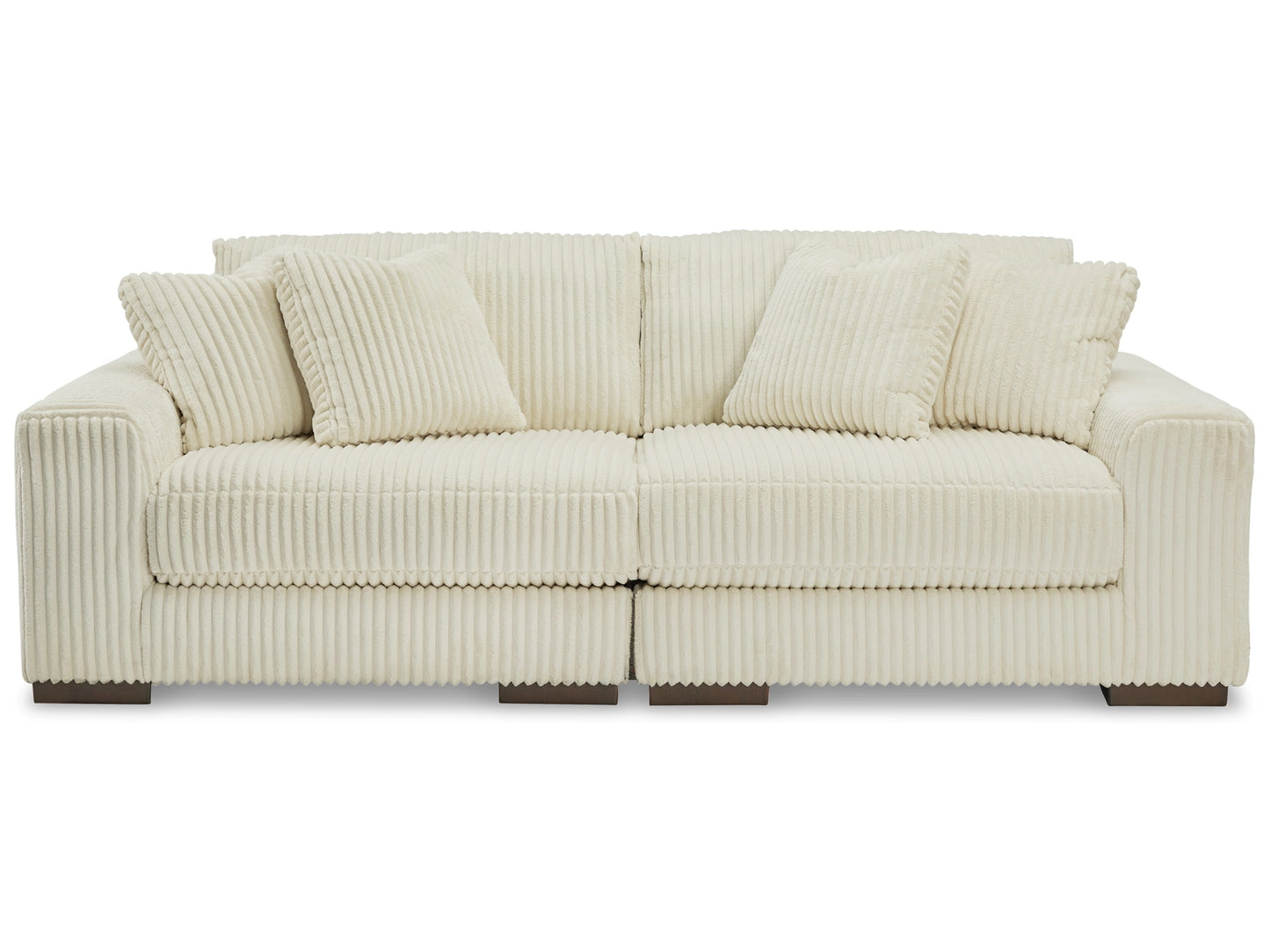 Sofá de dos piezas modular Lindyn
