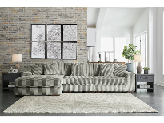 Sofá modular de 3 piezas Lindyn con chaise longue