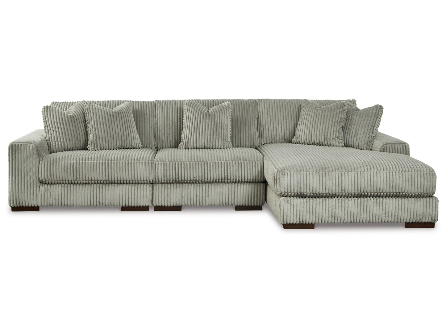 Sofá modular de 3 piezas Lindyn con chaise longue