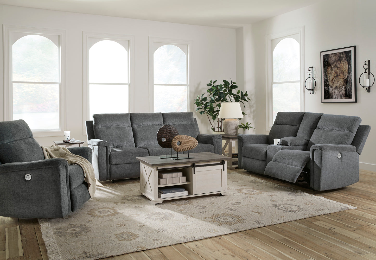 Barnsana Power Reclining Sofa
