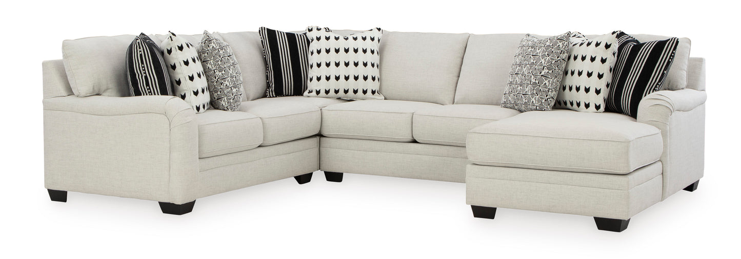 Huntsworth 4-Piece Sectional with Chaise