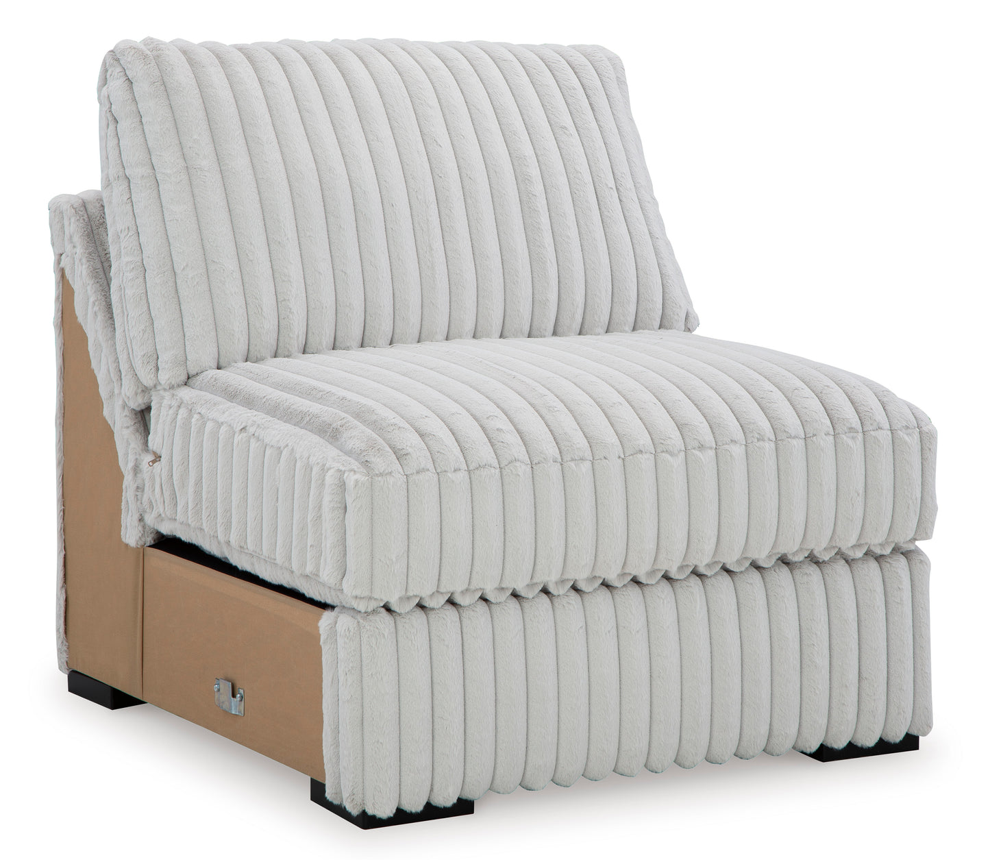 Stupendous 3pc Sectional with Double Chaise