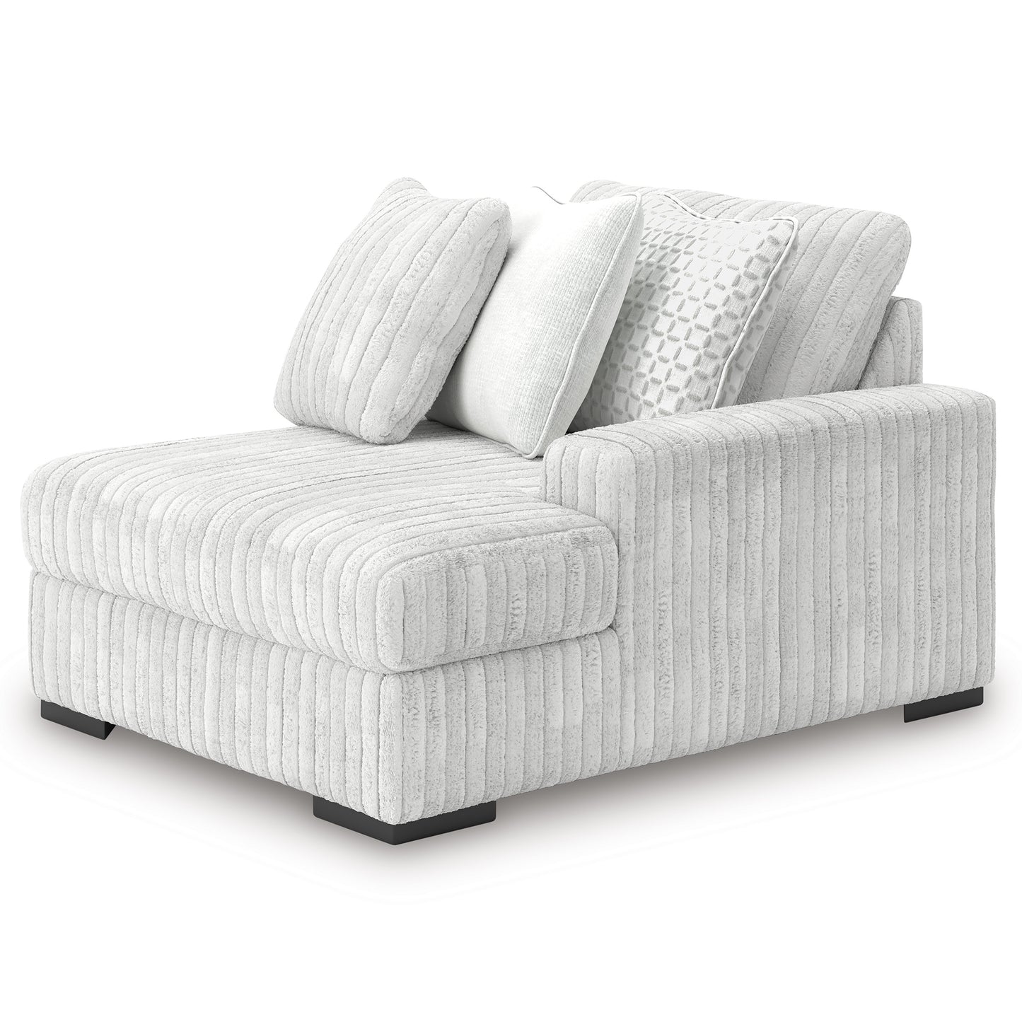 Stupendous 3pc Sectional with Double Chaise