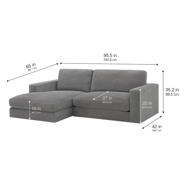 Henredon Essex Hill Sofa Chaise