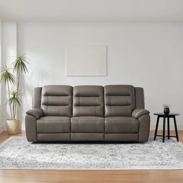 Mason Leather Power Reclining Sofa with Power Headrests
