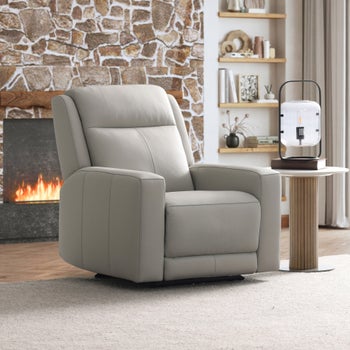 Wren Zero Gravity Power Leather Recliner Sofa & Chairs (2) Set
