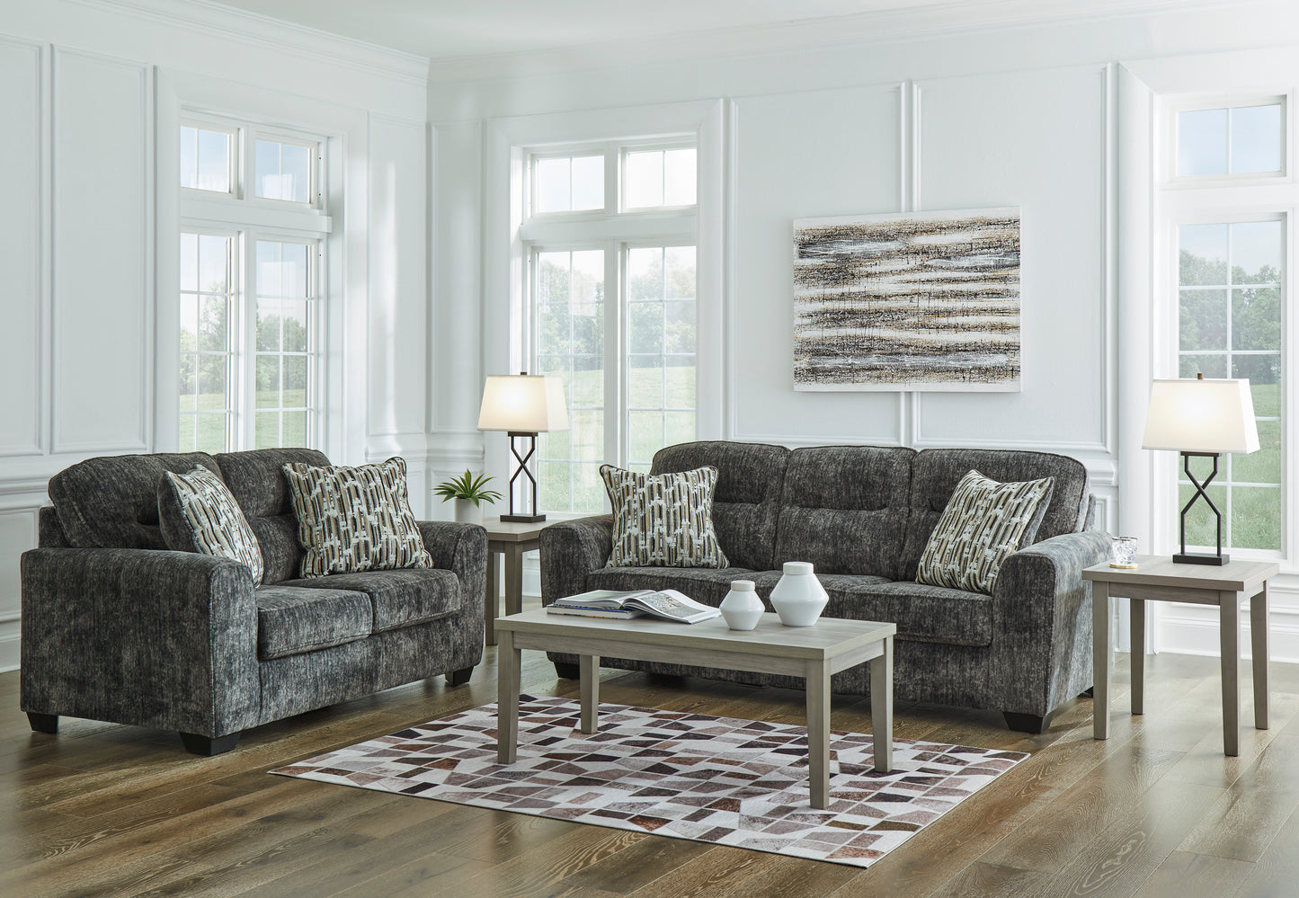 Lonoke Loveseat & Sofa Set