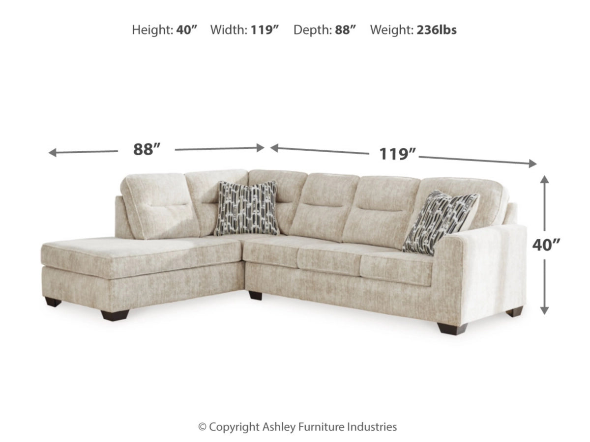 Lonoke 2-Piece Sectional with Chaise