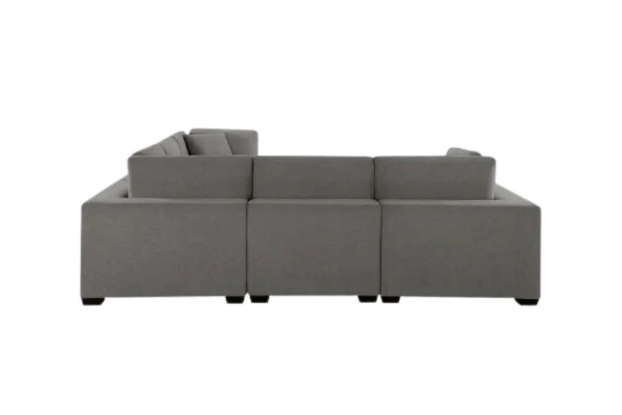 Thomasville Lowell 6-piece Modular Sectional - Dark Gray