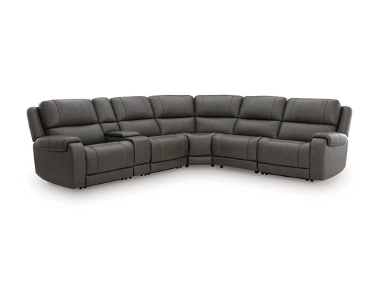 5Z - Pittson 6-Piece Power Reclining Sectional