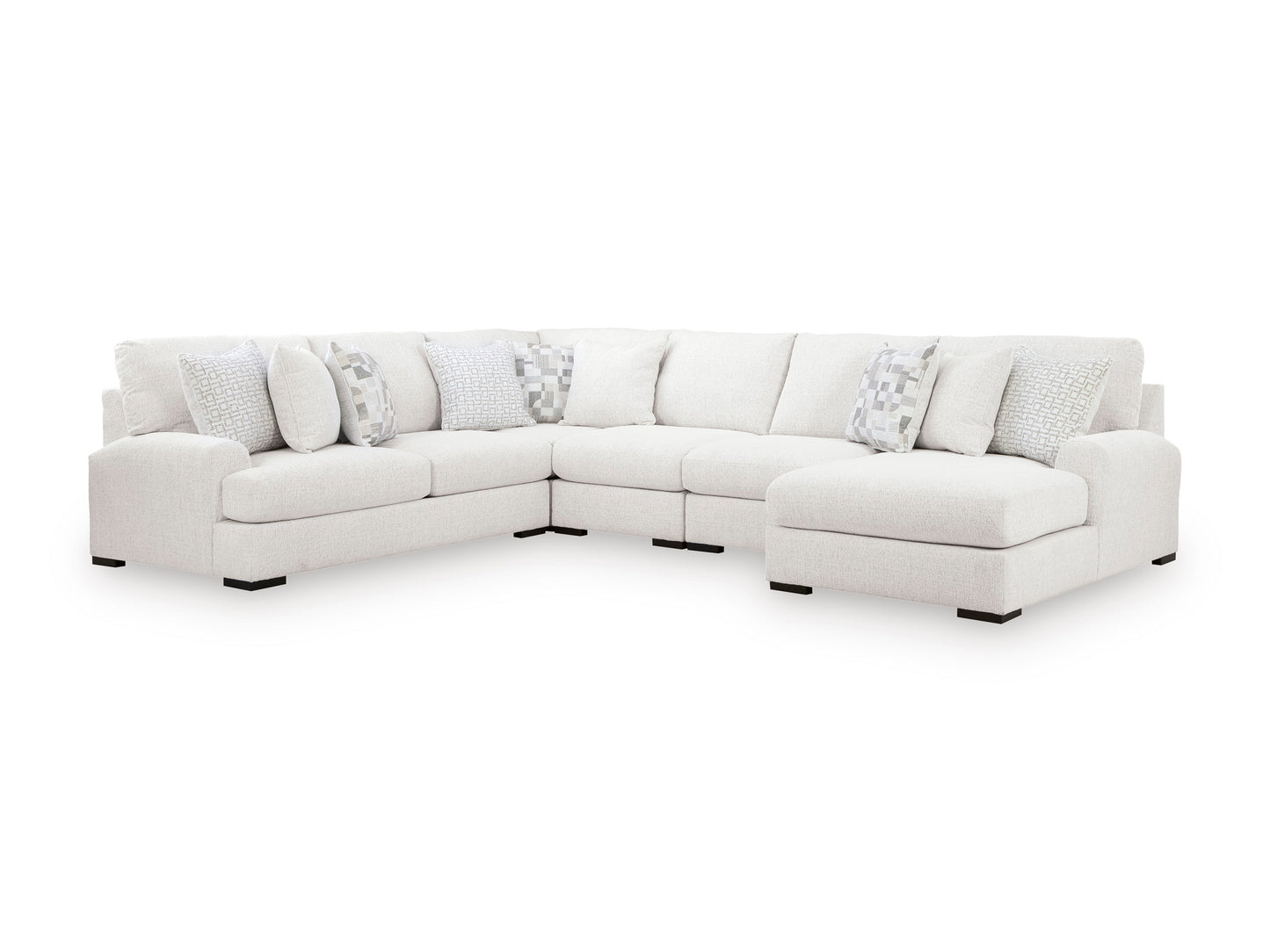 Misty-Lakes 5-Piece Sectional with Chaise