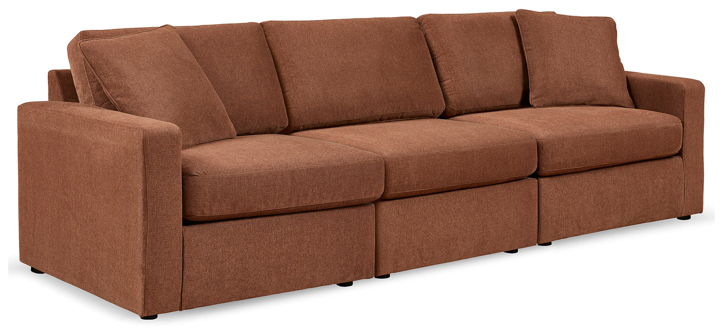 Sofá modular de 3 piezas Modmax