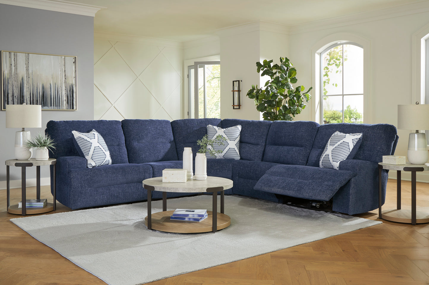 Acklen Place 5-Piece Power Reclining Sectional