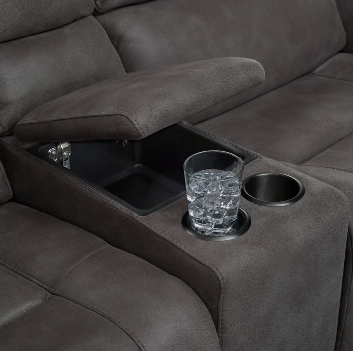 Carlin Fabric Power Reclining Sectional with Power Headrests