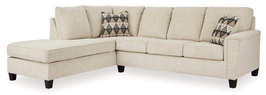 Abinger 2-Piece Sectional with Chaise - Natural