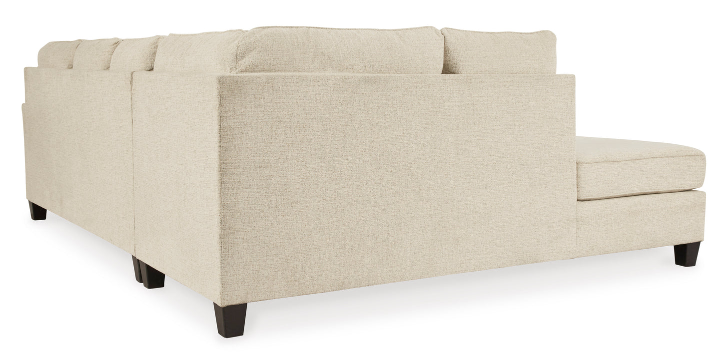 Abinger 2-Piece Sectional with Chaise - Natural