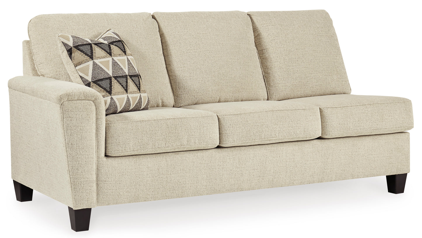 Abinger 2-Piece Sectional with Chaise - Natural