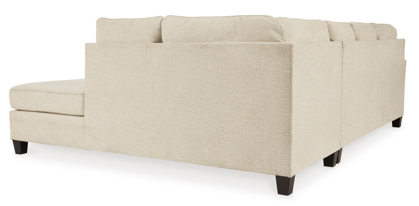 Abinger 2-Piece Sectional with Chaise - Natural