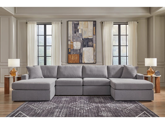 Modmax 4-Piece Modular Double Chaise Sectional