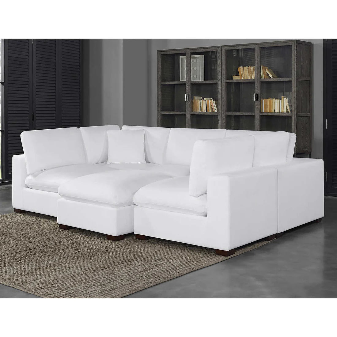 Thomasville Lowell 8-piece Modular Sectional - White