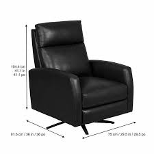 Jordie Leather Pedestal Recliner