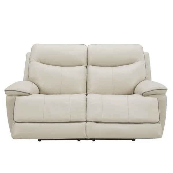 Messina Leather Power Reclining Sofa & Loveseat Set