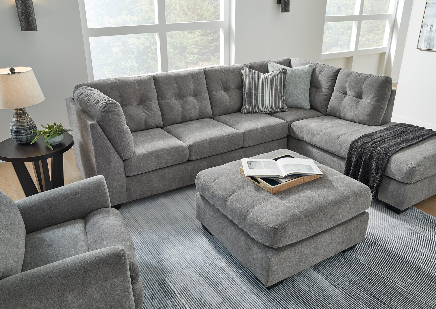 Margo Oversized Accent Ottoman