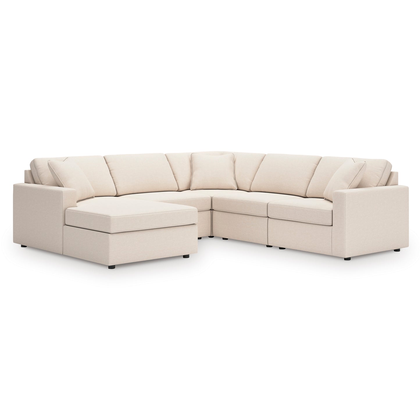 Modmax 5-Piece Modular Chaise Sectional