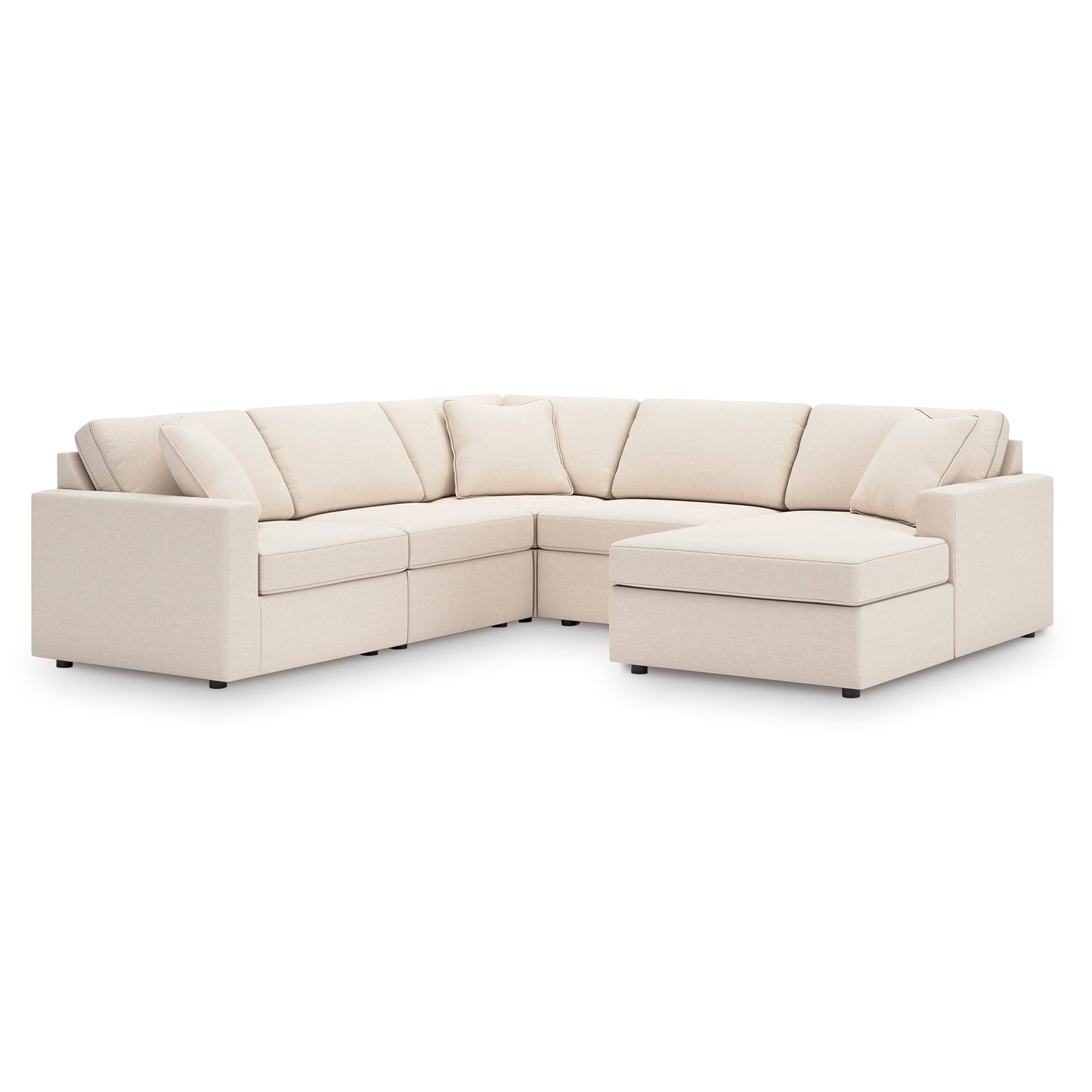 Modmax 5-Piece Modular Chaise Sectional