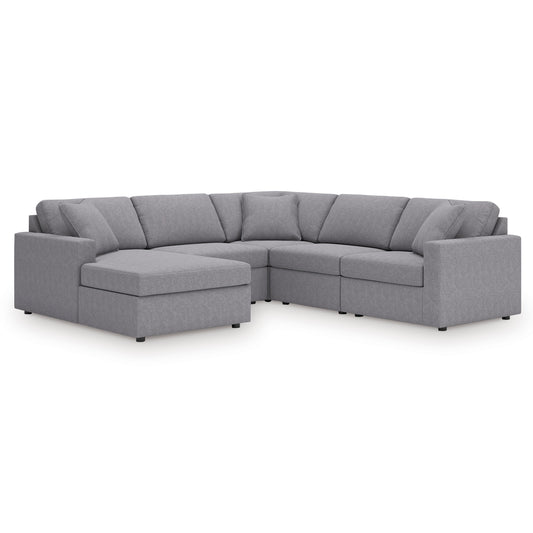 Modmax 5-Piece Modular Chaise Sectional