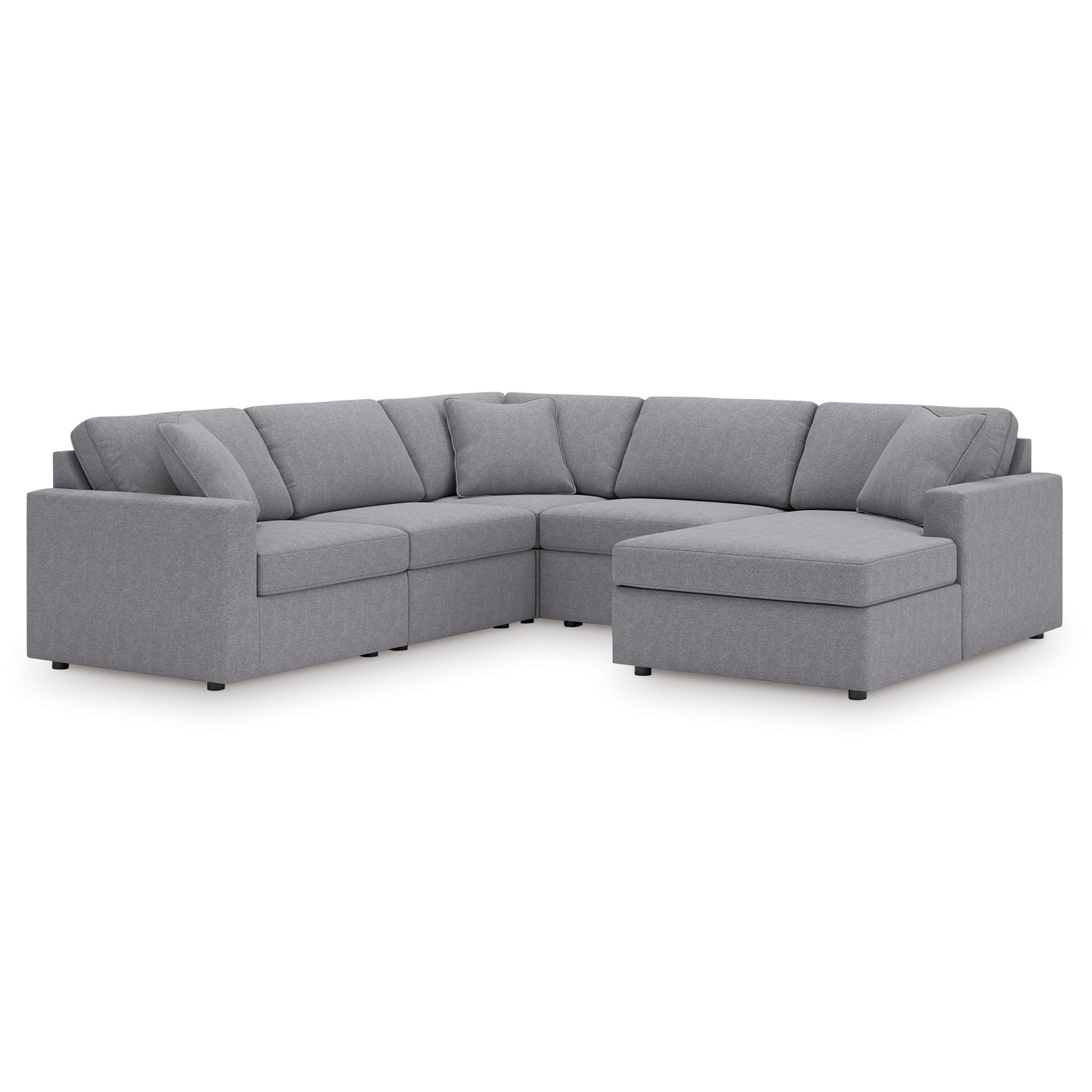 Modmax 5-Piece Modular Chaise Sectional