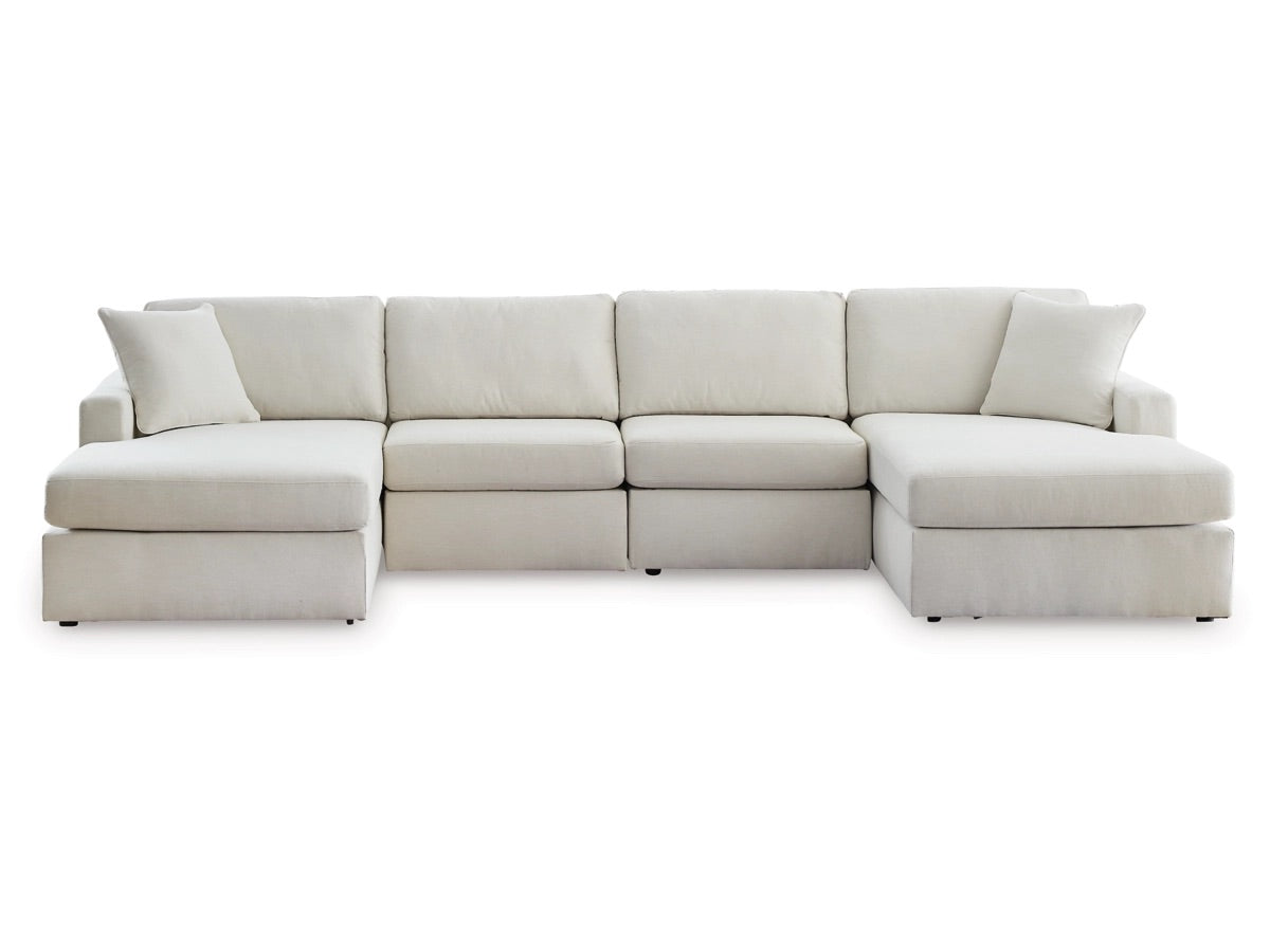 Seccional modular de 4 piezas con chaise longue Modmax