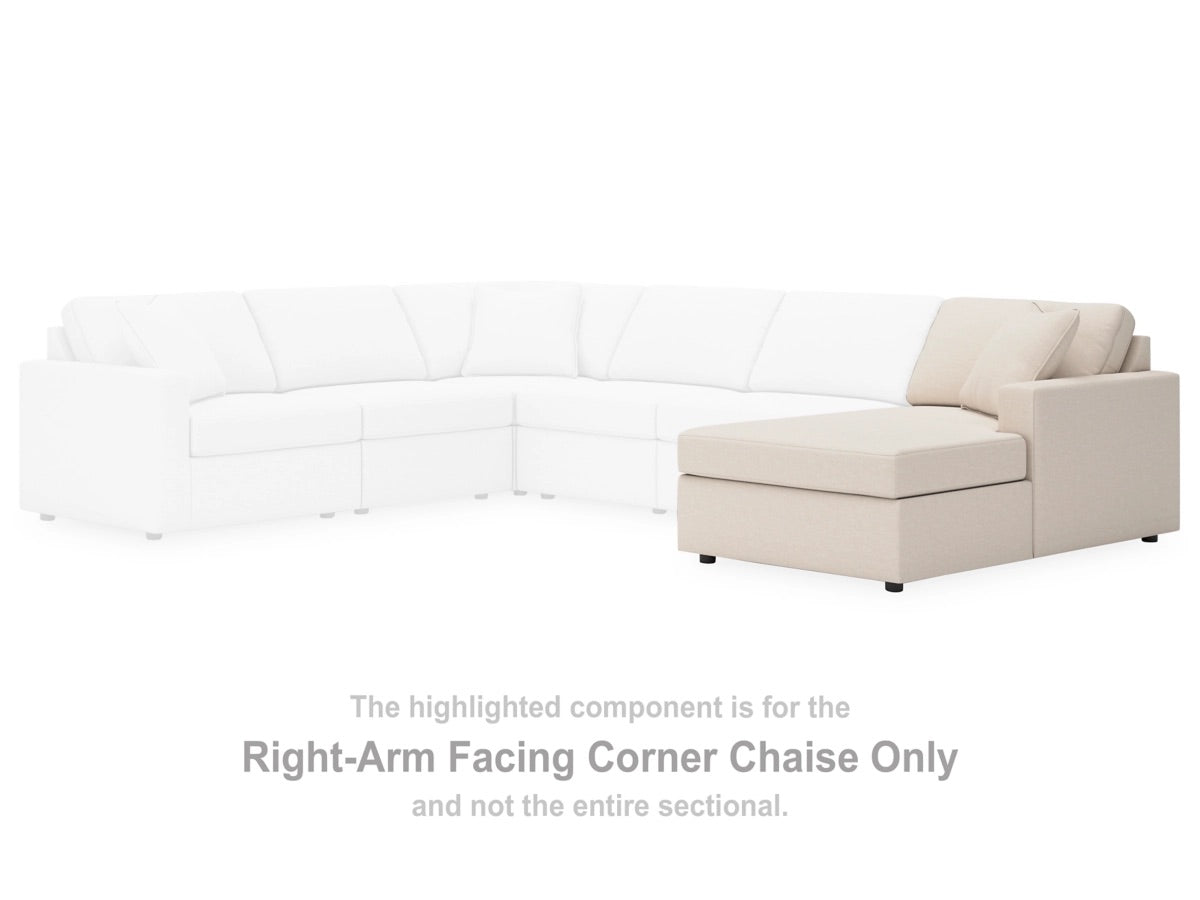 Seccional modular de 4 piezas con chaise longue Modmax