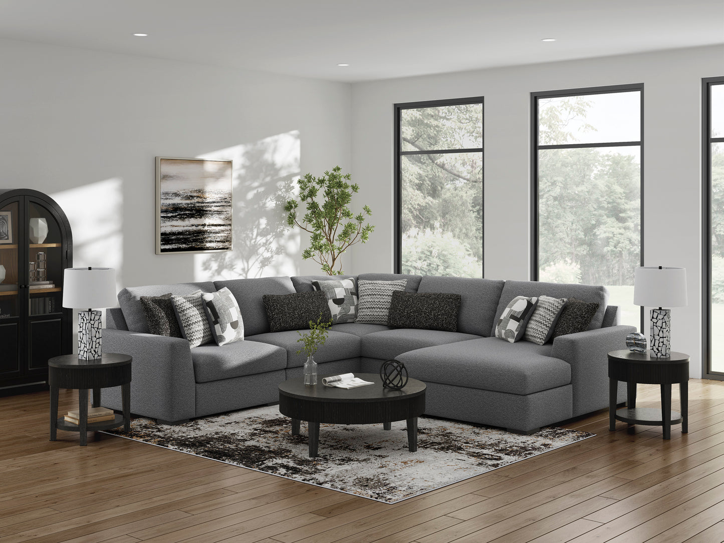 Bealton 5-Piece Sectional with Chaise