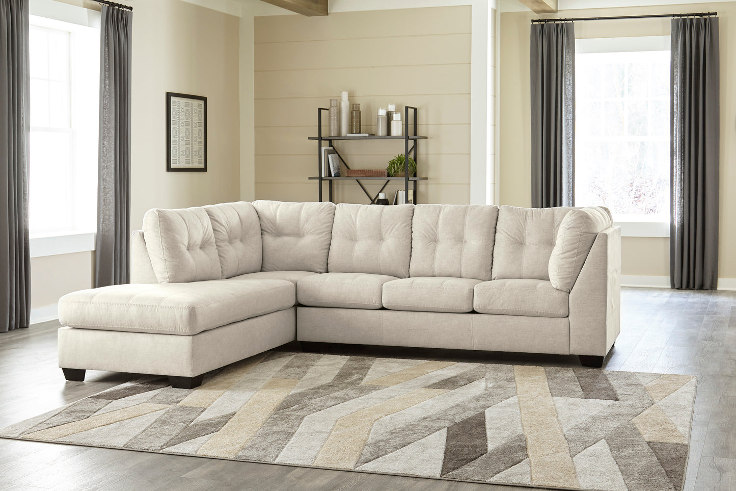 Falkirk 2-Piece Sectional with Chaise