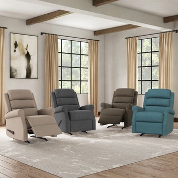 Langdale Fabric Rocker Recliner