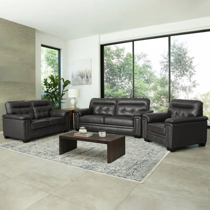 Harrison Leather Full Collection, Gray