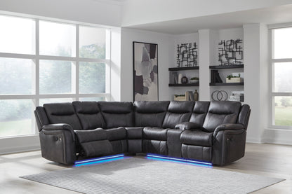 Sultan Meadow 2-Piece Reclining Sectional