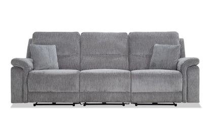 Renegade Gray Power Reclining Sofa & Loveseat Set