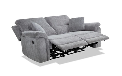 Renegade Gray Power Reclining Sofa & Loveseat Set