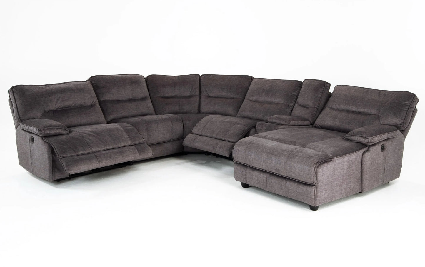 Pacifica Gray Sectional with Chaise