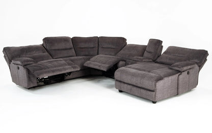 Pacifica Gray Sectional with Chaise