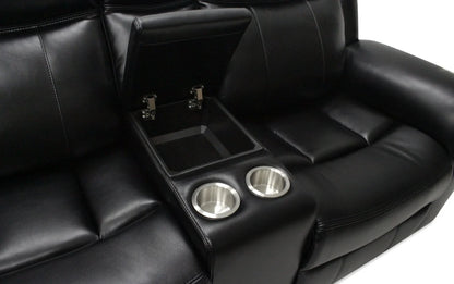 LED Lights Riviera Power Recliner Sectional